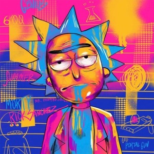  Renkli Rick Sayılarla Boyama Seti  Kasnaklı  40 x 50