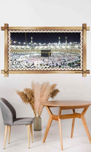 KABE GECE RUSTİK  TABLO