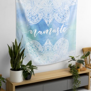 Bohem,Yoga, Meditasyon,Burçlar ve Mandala Temalı,  Duvar Örtüsü 68
