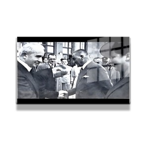 Atatürk Cam Tablo Yatay 250