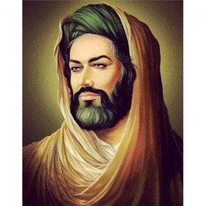  Hz. Ali Sayılarla Boyama Seti Kasnaklı  40 x 50