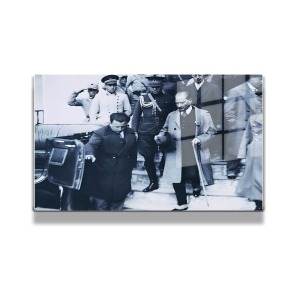 Atatürk Cam Tablo Yatay 621