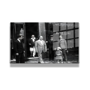 Atatürk Cam Tablo Yatay 46