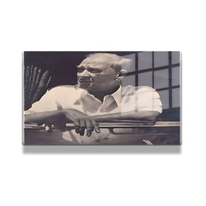 Atatürk Cam Tablo Yatay 436