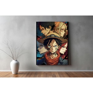 Anime Karakterleri Özel Tasarım Kanvas Tablo 104