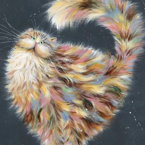  Şaşkın Kedi Sayılarla Boyama SetiKasnaklı  40 x 50