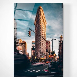 Flatiron Building, New York Cam Tablo