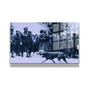 Atatürk Cam Tablo Yatay 614