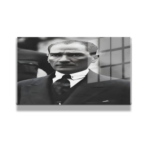 Atatürk Cam Tablo Yatay 439