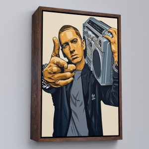 Çerçeveli Eminem Tablosu-7948