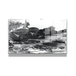 Atatürk Cam Tablo Yatay 466