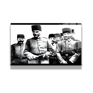 Atatürk Cam Tablo Yatay 212