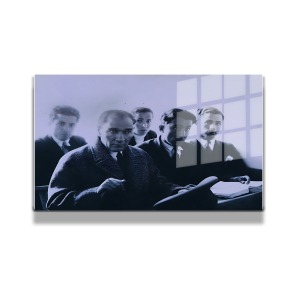 Atatürk Cam Tablo Yatay 623