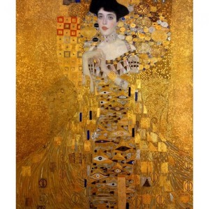  Adele Bloch Bauer Sayılarla Boyama Seti Kasnaklı  40 x 50