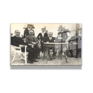 Atatürk Cam Tablo Yatay 401