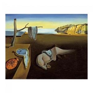  S.Dali Eriyen Saatler Sayılarla Boyama Seti  Kasnaklı  40 x 50