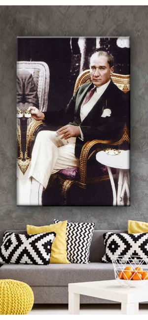 EN SEVİLEN ATATÜRK KANVAS TABLO