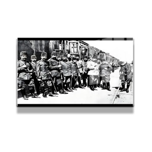 Atatürk Cam Tablo Yatay 185