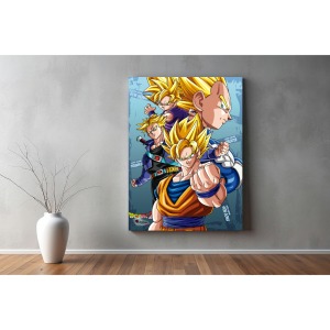Anime Karakterleri Özel Tasarım Kanvas Tablo 187