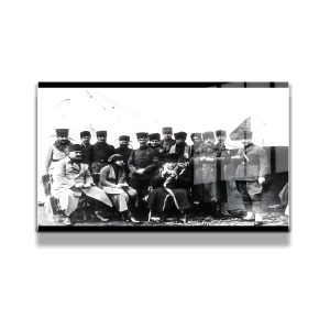 Atatürk Cam Tablo Yatay 219