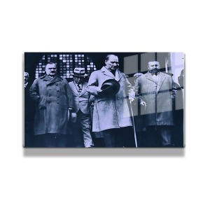 Atatürk Cam Tablo Yatay 505