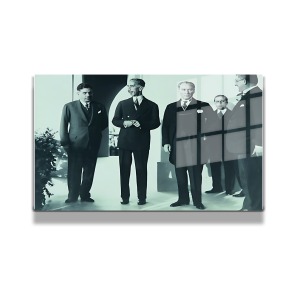 Atatürk Cam Tablo Yatay 539