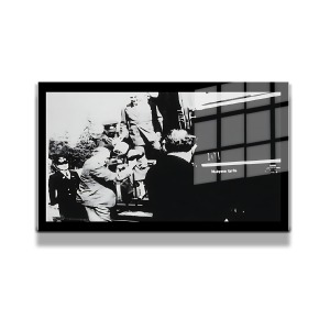 Atatürk Cam Tablo Yatay 230