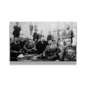 Atatürk Cam Tablo Yatay 19