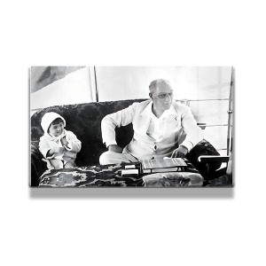 Atatürk Cam Tablo Yatay 464