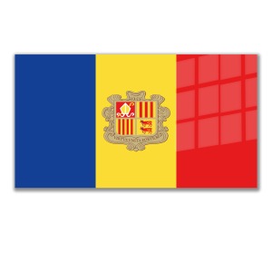 Dünya Ülke Bayrakları Andorra