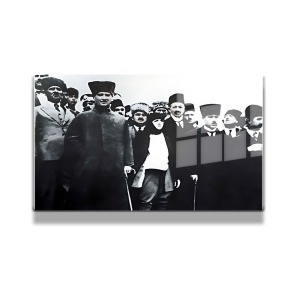 Atatürk Cam Tablo Yatay 479