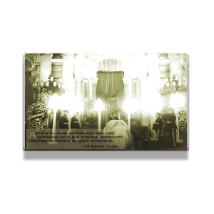 Atatürk Cam Tablo Yatay 746