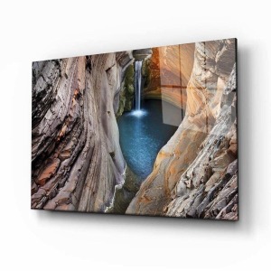Doğa Manzara Cam Tablo 4mm Dayanıklı Temperli Cam