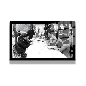Atatürk Cam Tablo Yatay 124