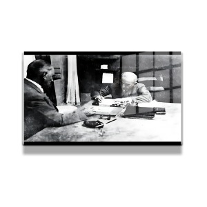 Atatürk Cam Tablo Yatay 258