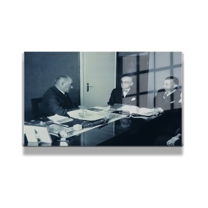 Atatürk Cam Tablo Yatay 508