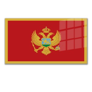 Dünya Ülke Bayrakları Montenegro