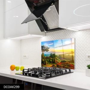 Modern Tasarım Dijital Baskı Ocak Arkası 86