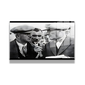 Atatürk Cam Tablo Yatay 451