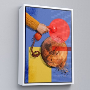 Çerçeveli Mayolu Kadın Pop Art Tablosu-7874