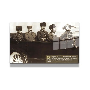 Atatürk Cam Tablo Yatay 826