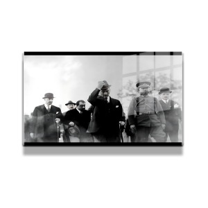 Atatürk Cam Tablo Yatay 295
