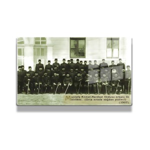 Atatürk Cam Tablo Yatay 653