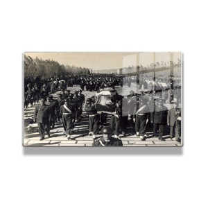 Atatürk Cam Tablo Yatay 180
