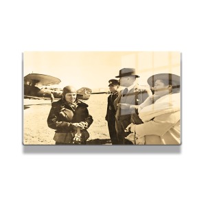 Atatürk Cam Tablo Yatay 517