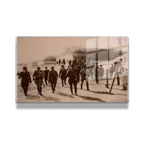 Atatürk Cam Tablo Yatay 756