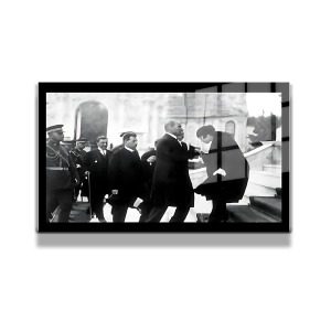 Atatürk Cam Tablo Yatay 470