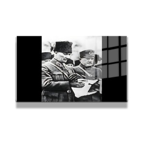 Atatürk Cam Tablo Yatay 284