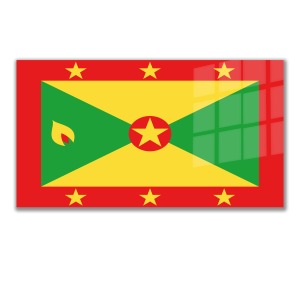 Dünya Ülke Bayrakları Grenada