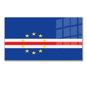 Dünya Ülke Bayrakları Cape-Verde
